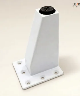 Sofa Leg Black / White | 01-0110