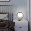 Table Lamp Metal Ball Circle Ring+Gold 01-5064