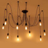 Chandelier SD9001-10 Bulb Black 01- 5201