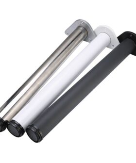 Round Post Leg Metal 01-4716
