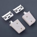 Cabinet Hanging Bracket White | 01-3077