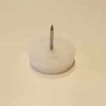 Shakles Foot Single/Double Pin White 01-3020