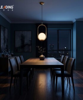 Hanging Light Single Ball Oval Ring 01-5011