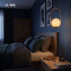 Hanging Light Single Ball Oval Ring 01-5011