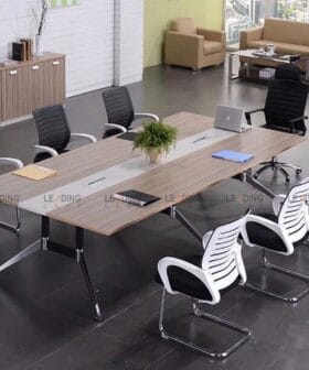 Professional Meeting Table Frame Black+CP | 01-4662