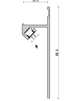 LED Linear Light 214 for Skirting 01-5424