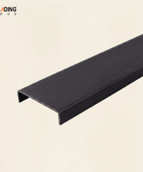 Aluminium Edge C-Type Matt Silver / Black | 01-3737
