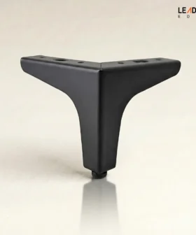 Sofa Leg CP / Black / Gold | 01-0113