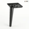 Sofa Leg Matt Black / Gun Black/ White 01-0114