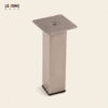 01-0122 Sofa Leg SS Matte 01-0122