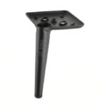 Sofa Leg Matt Black / Gun Black/ White 01-0114