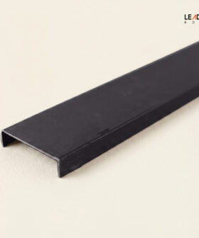 Aluminium Edge C-Type Matt Black / Matte Silver | 01-3745