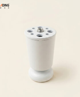 Cabinet Leg Black/ White/ SS/ PK 01-0106