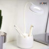 LED Table Lamp 4326, White with Pen Stand 01-5031