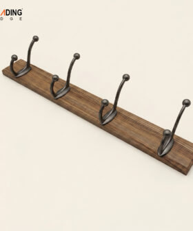 Cloth Hanger Hooks Wood+MSN 01-3482