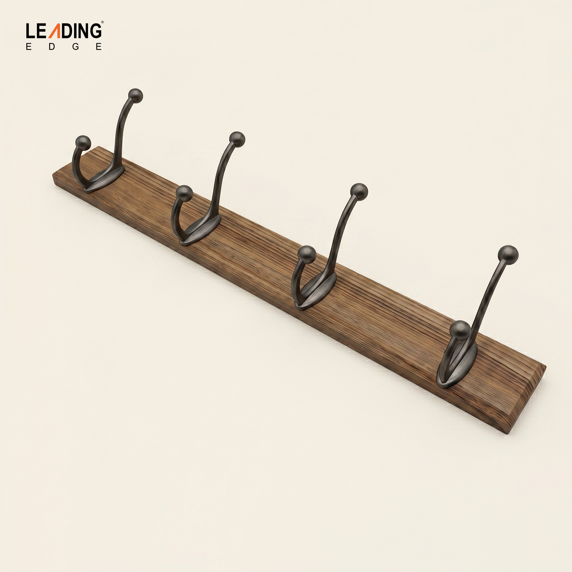 3482 Cloth Hanger Hooks Wood+MSN 01-3482