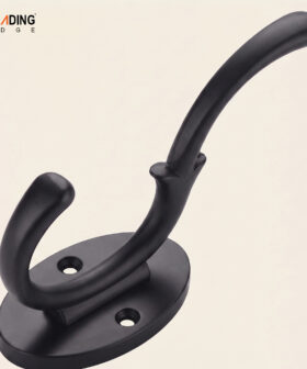 Coat Hook Matte Black / AB Single 01-3822