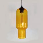 Hanging Light Glass Orange Color 01-5019