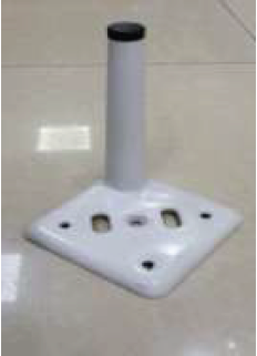 Sofa Leg Matt Black / Gun Black/ White 01-0114