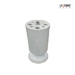 Cabinet Leg Black/ White/ SS/ PK 01-0106