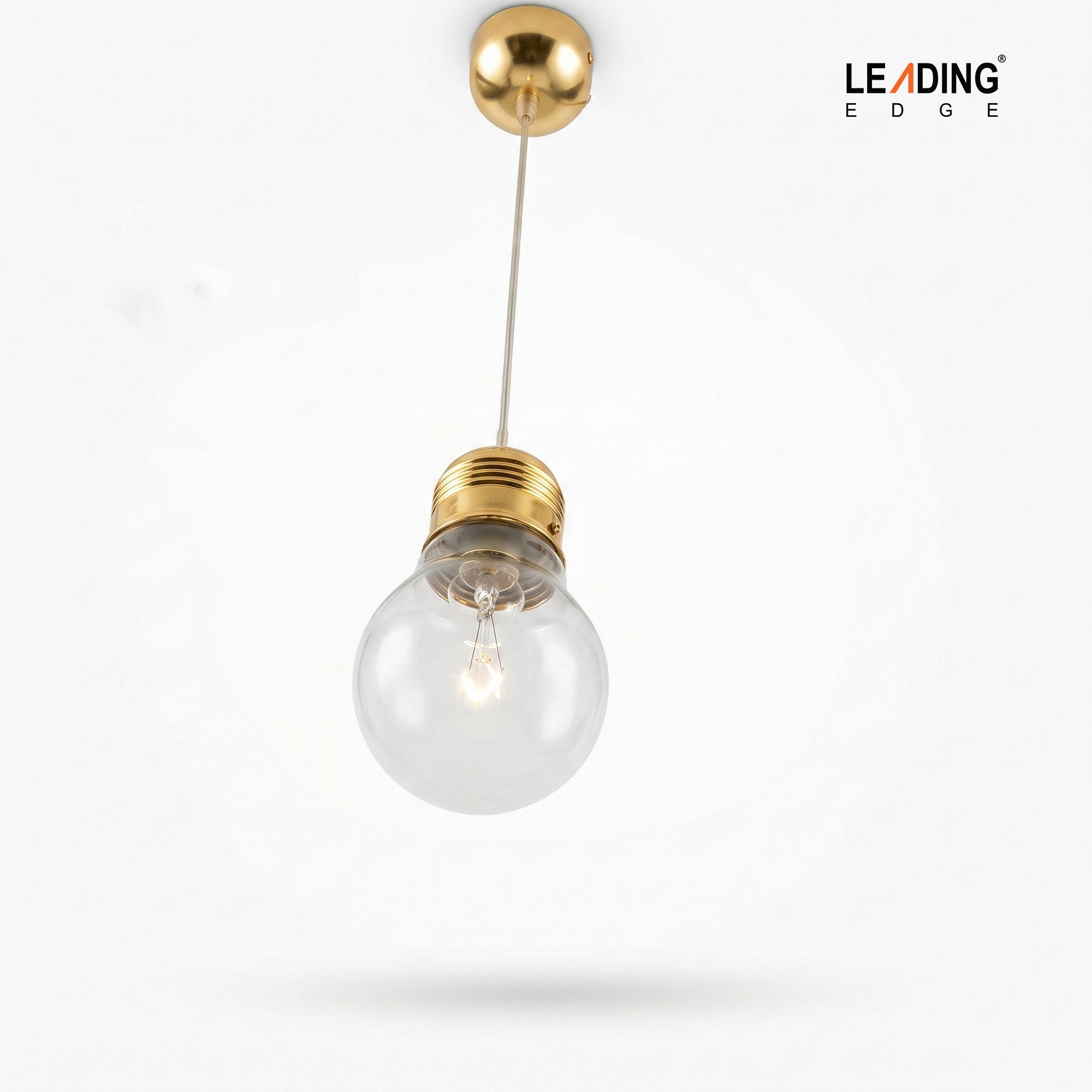 Celling Lamp Clear+Golden 01-5020