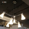 Chandelier Iron+Glass 01-5016