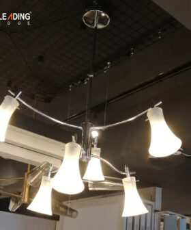 Chandelier Iron+Glass 01-5016
