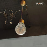 Celling Lamp Clear+Golden 01-5020