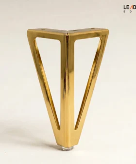 Sofa Leg Black/Gold | 01-0137