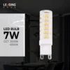 G9 LED Bulb 2835-75D ϕ16xH55mm/7w 01-5038