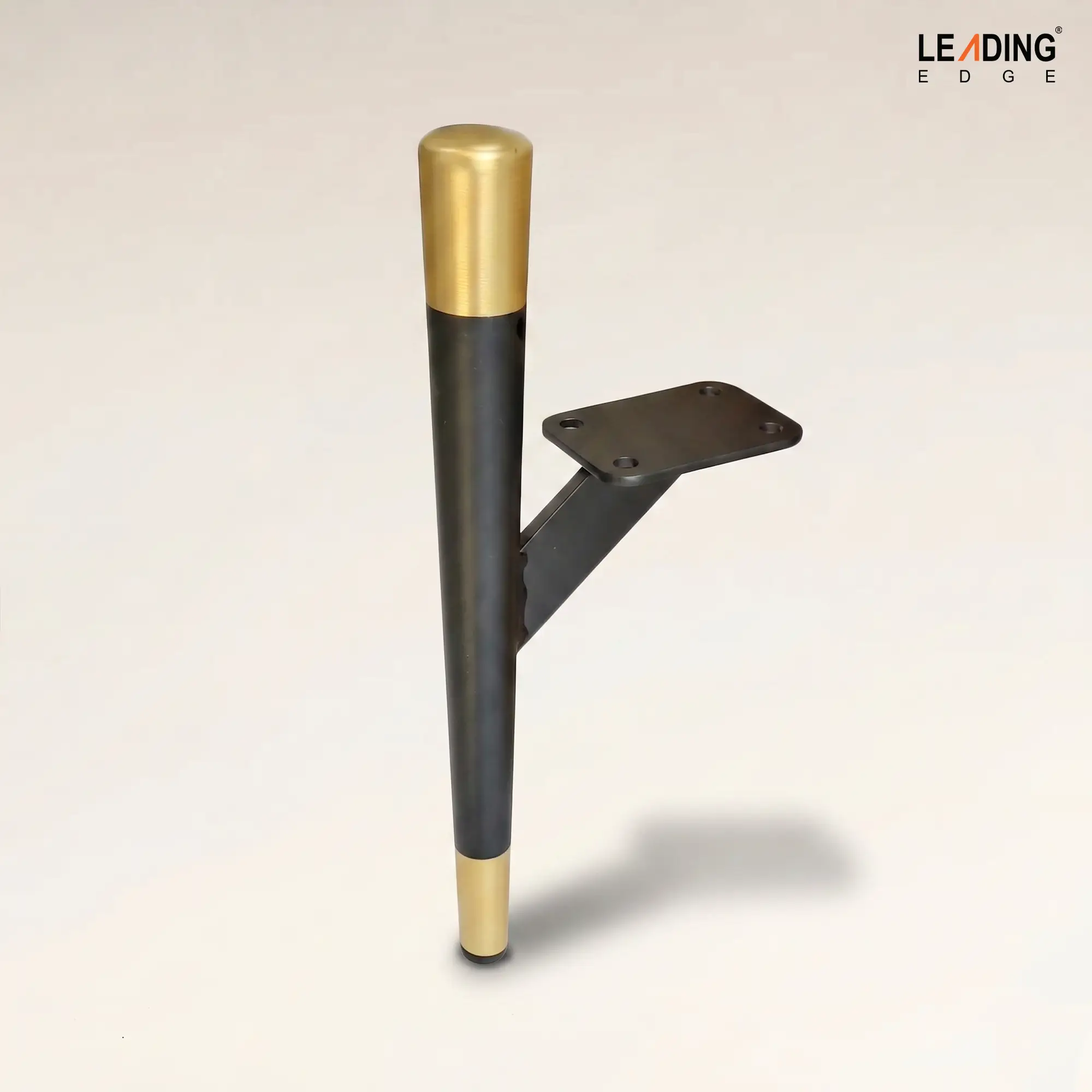 Sofa Leg Black + Gold | 01-0150