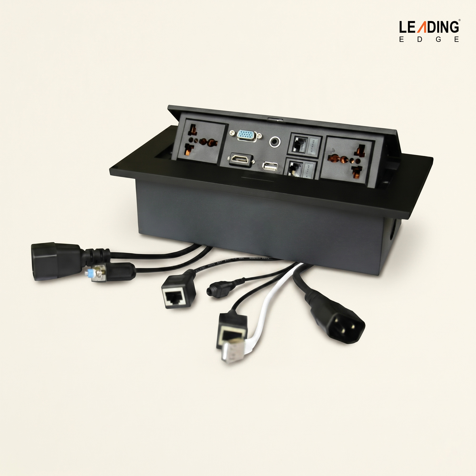 Power Box Double Socket with Cable 01-1510