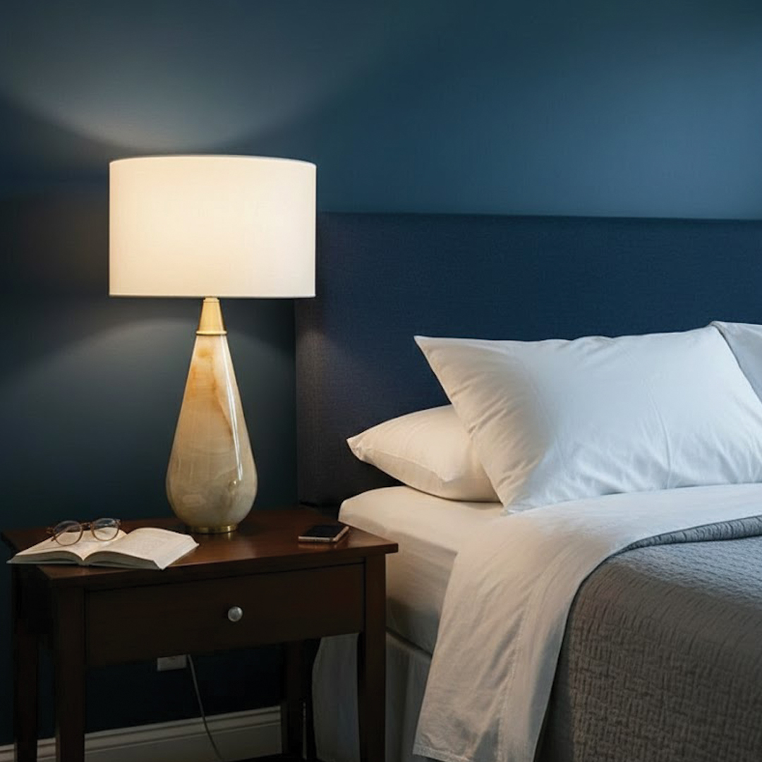 Table Lamp White 01-5098