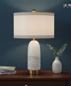 Table Lamp White+ Gold 01-5099