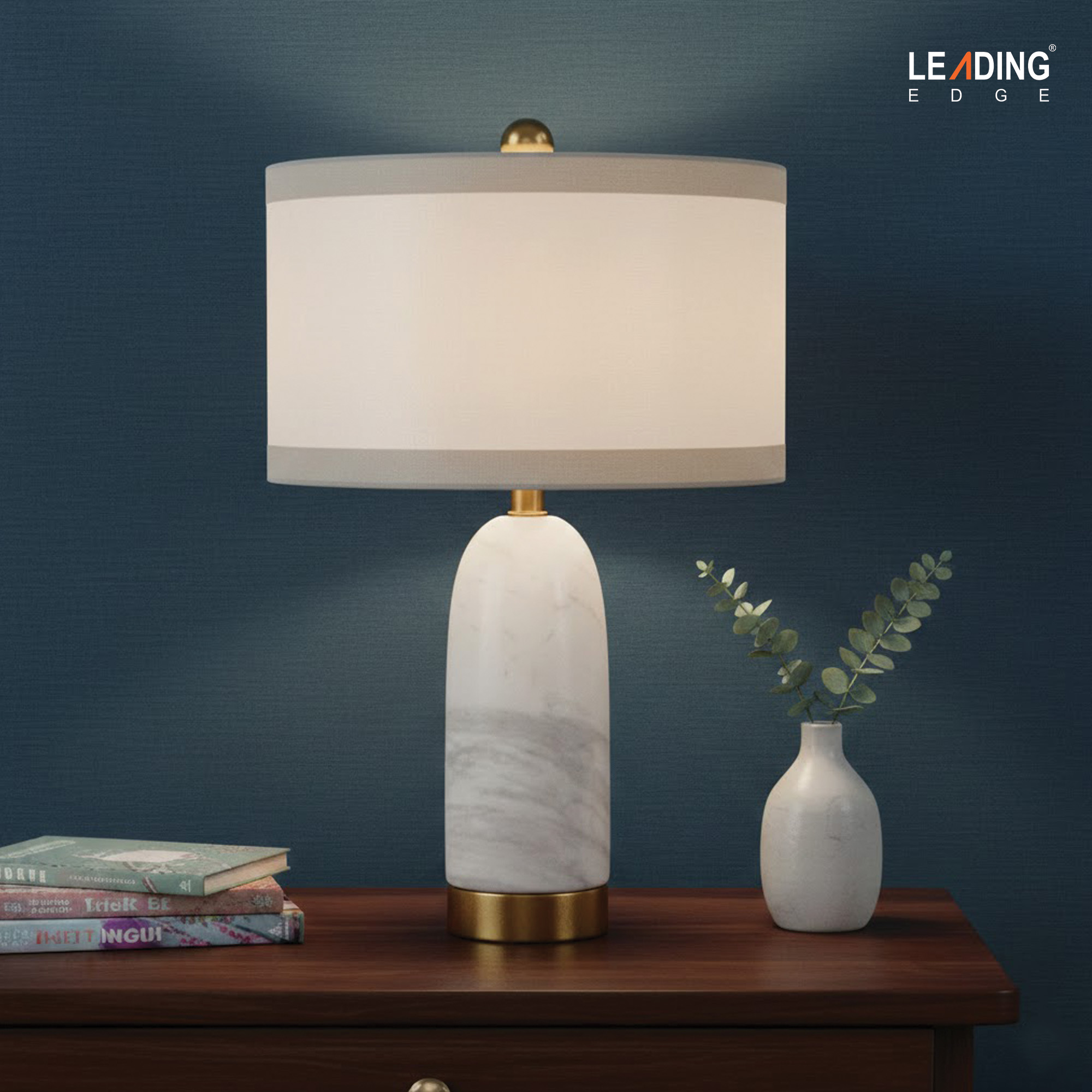 Table Lamp White+ Gold 01-5099