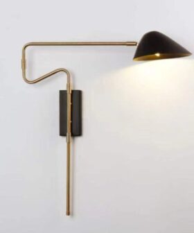 Wall Lamp Brass & Gold 01-4809