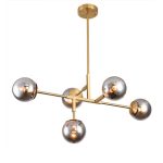 Chandelier Metal With Glass 01-5231