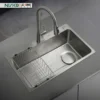 Nisko Kitchen Sink Single With Basket SS Dot 01-5674