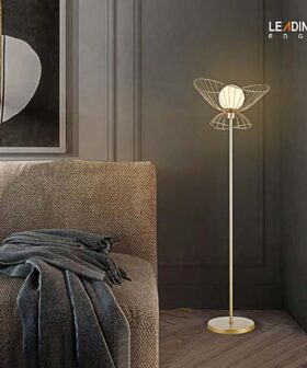 Floor Lamp Mesh Gold 01-4814