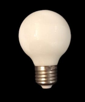 Milky LED Bulb G80 | 01-5087