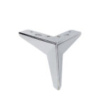 Sofa Leg 130mm Chrome Shining 01-0143