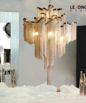 Chandelier- Metal+Gold 01-5245