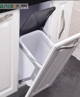 Concealed SS Dustbin Nisko | 01-5304