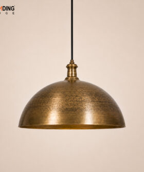 Pendent Hanging Shade Antique Brushed Copper | 01-4936