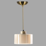 Hanging Pendent Lamp Copper+Black 01-5350