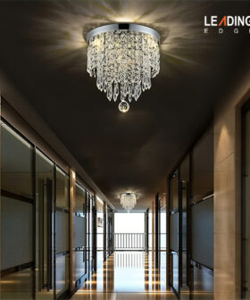 Chandelier Metal+Crystal 01-5251