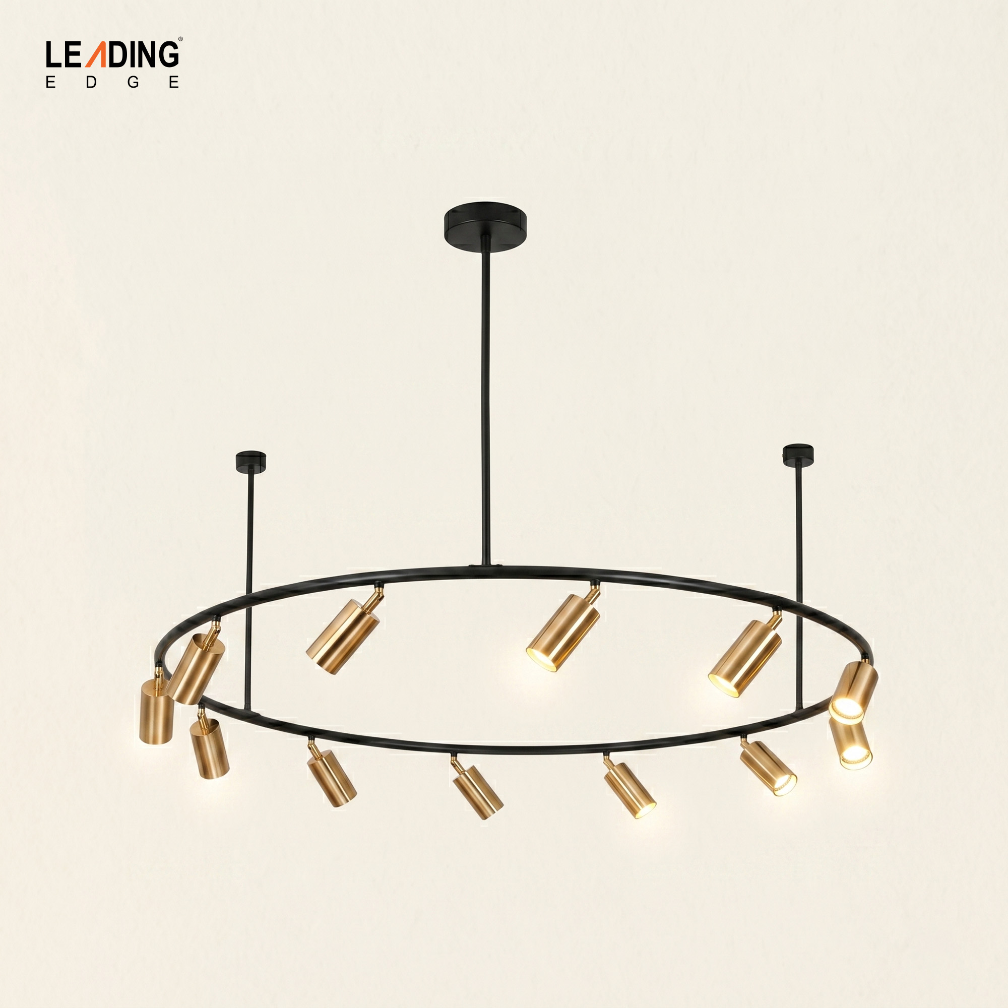 Chandelier Black+Bronze 01-5250