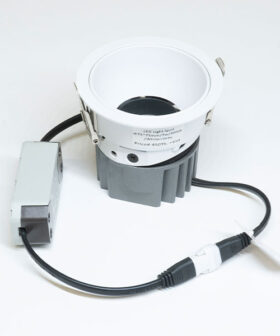 LED Light Spot Ф75*75mm/7w/3000k/White+Grey 01-6103