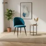 Single Chair Wooden + Fabric 50-5122