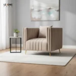 Single Sofa Metal + Fabric 50-6703